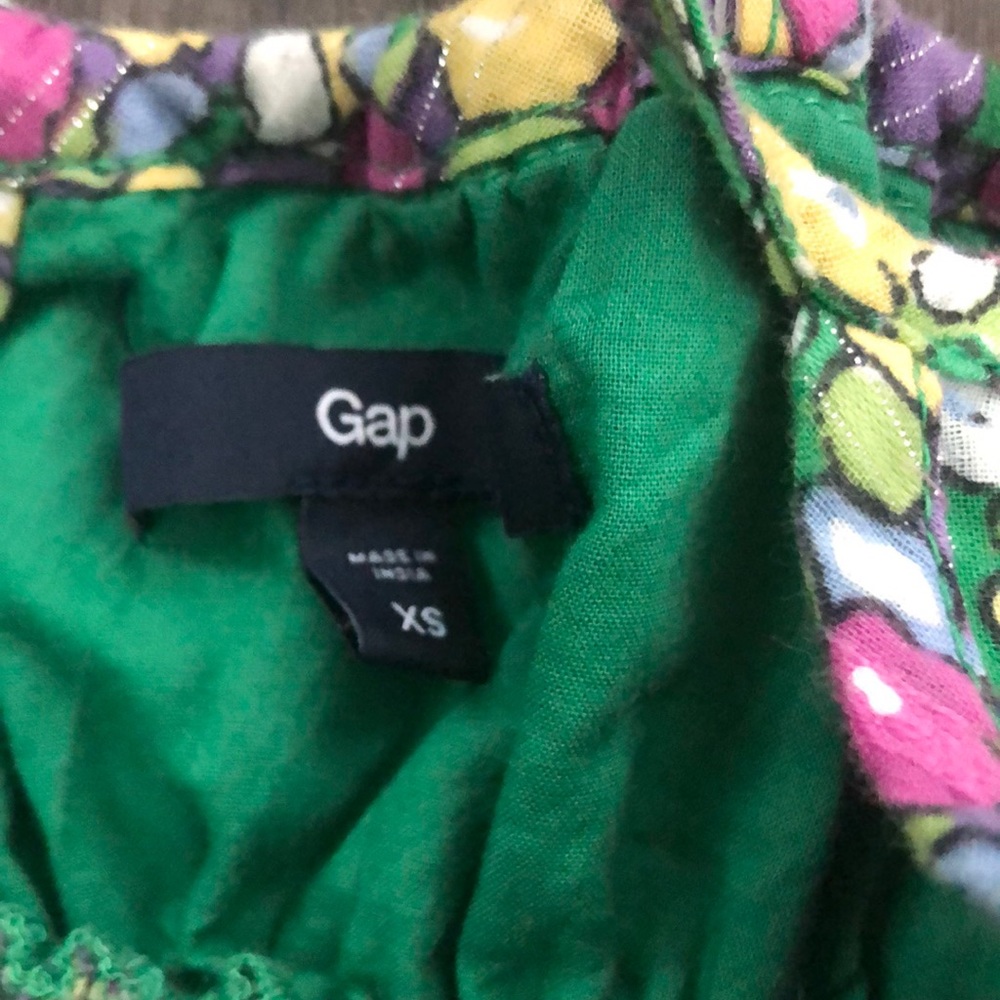 Gap 100% cotton floral maxi dress - Picture 7 of 8